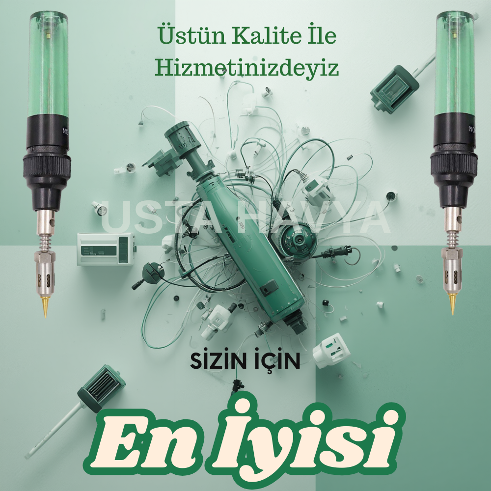 4'ü Bir Arada Gazlı Lehimleme Seti