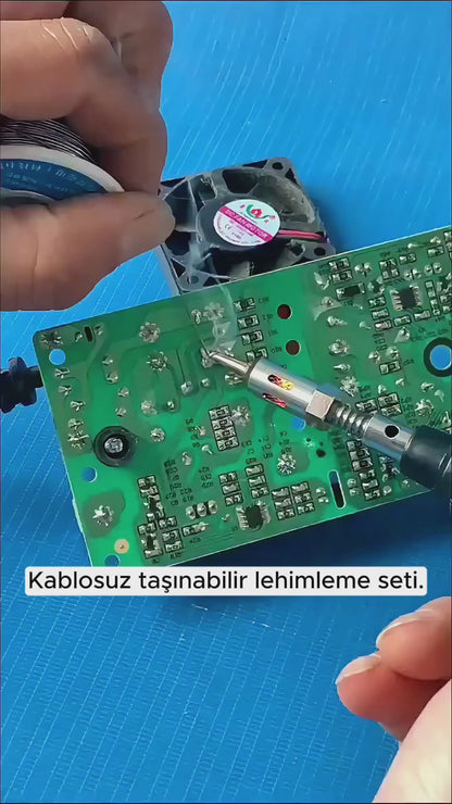 4'ü Bir Arada Gazlı Lehimleme Seti